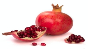 Winter Magic with pomegranates